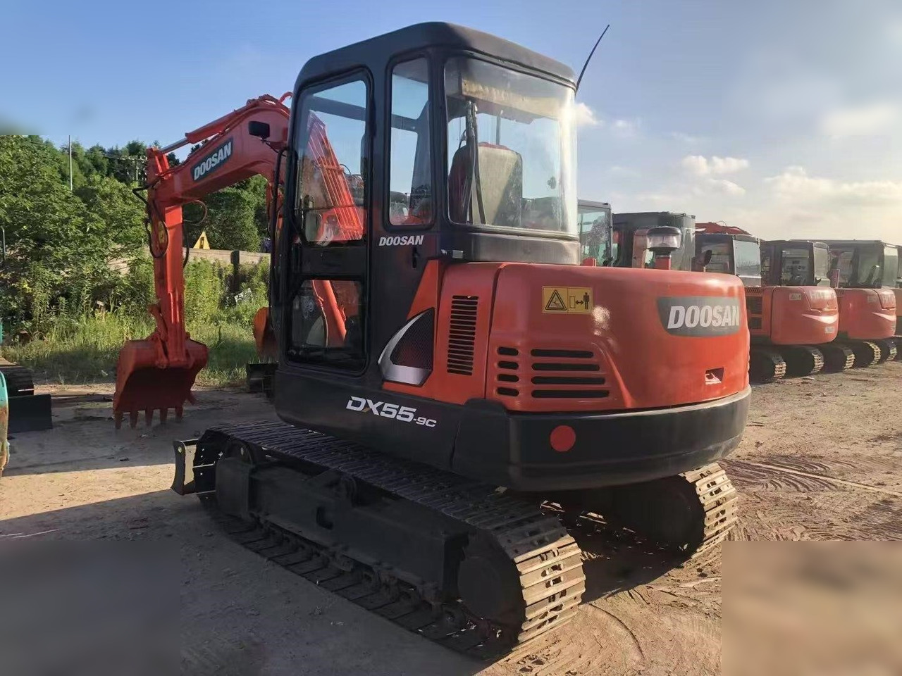 DOOSAN DH55-V - Mini-ekskavators: foto 3 DOOSAN DH55-V - Mini-ekskavators: foto 3
