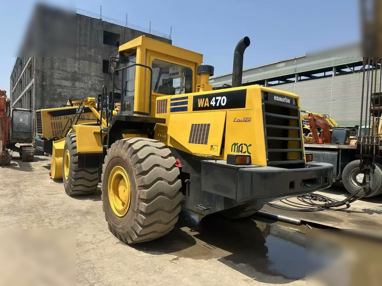 KOMATSU WA470-3 - Riteņu iekrāvējs: foto 1 KOMATSU WA470-3 - Riteņu iekrāvējs: foto 1