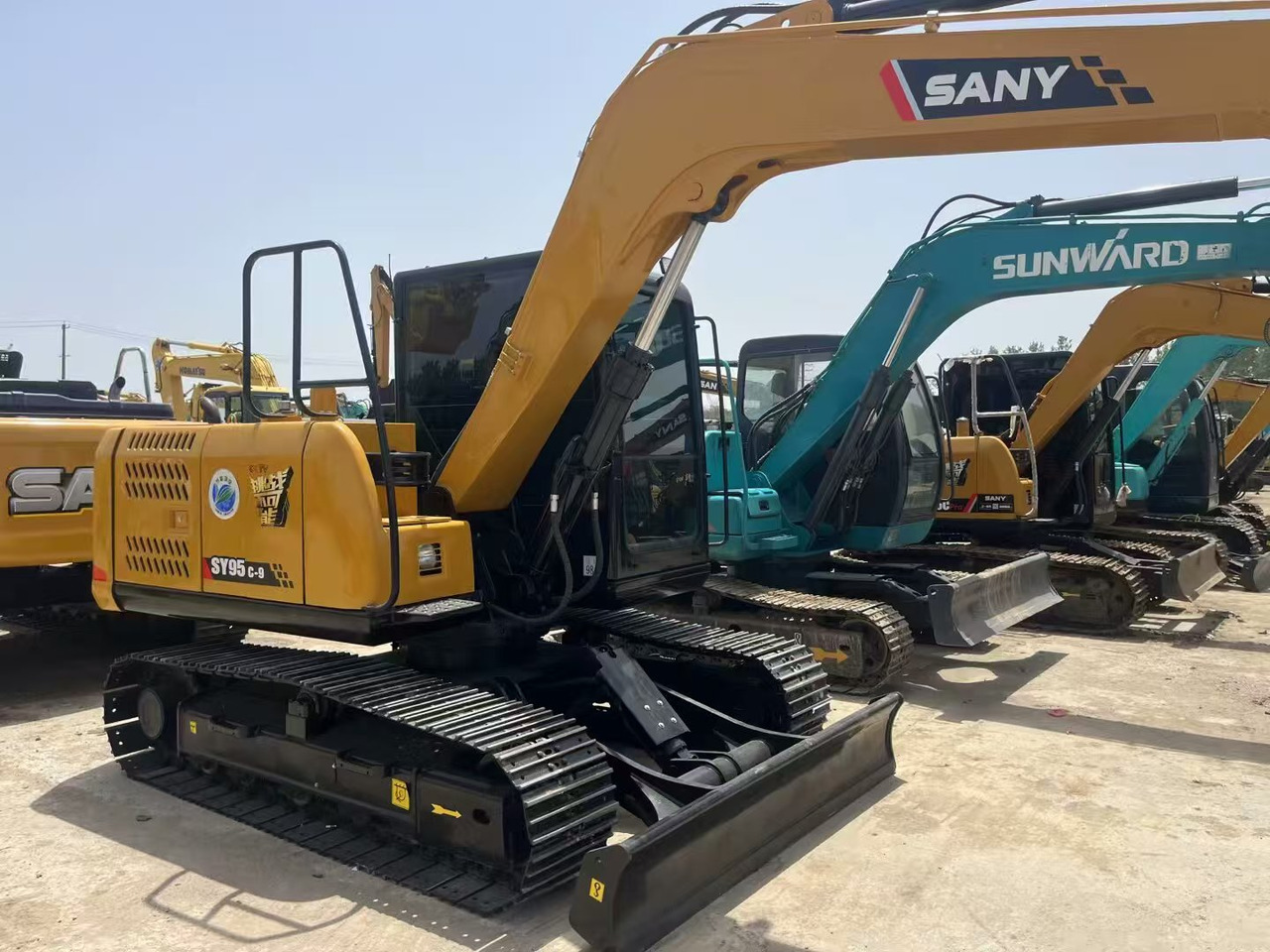 Kāpurķēžu ekskavators SANY SY95c-9: foto 10