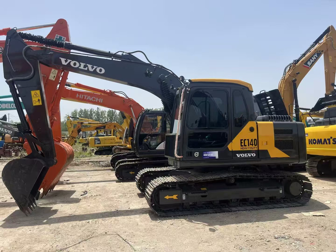 VOLVO EC140 - Kāpurķēžu ekskavators: foto 2 VOLVO EC140 - Kāpurķēžu ekskavators: foto 2
