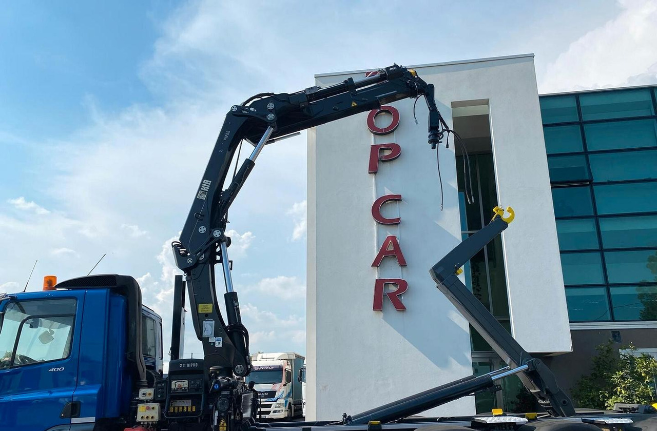 DAF CF 400 IMPIANTO SCARRABILE E GRU - Pacēlājs ar āķi, Kravas auto ar manipulatoru: foto 5 DAF CF 400 IMPIANTO SCARRABILE E GRU - Pacēlājs ar āķi, Kravas auto ar manipulatoru: foto 5