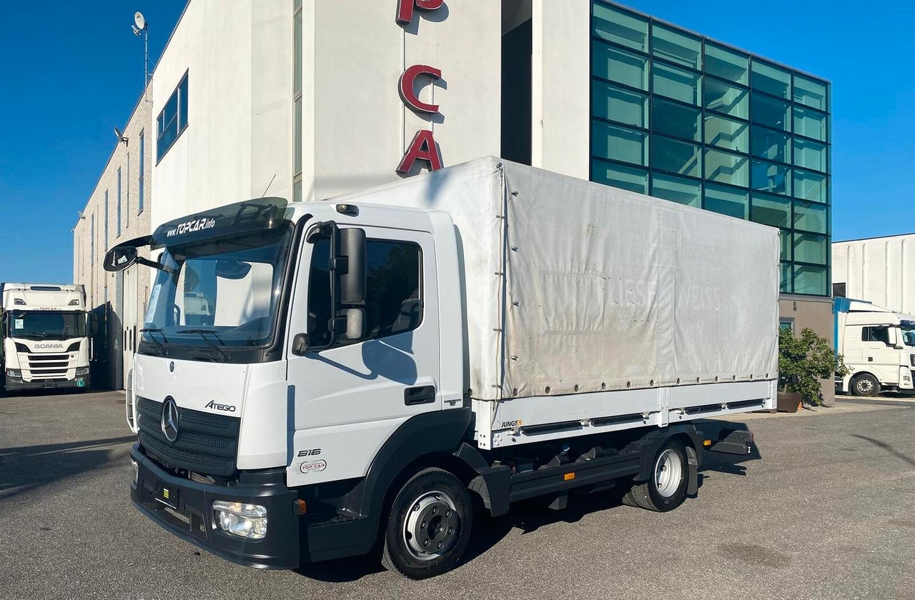 MERCEDES 816 ATEGO CASSONE CENTINATO - Kravas automašīna ar tentu: foto 2 MERCEDES 816 ATEGO CASSONE CENTINATO - Kravas automašīna ar tentu: foto 2