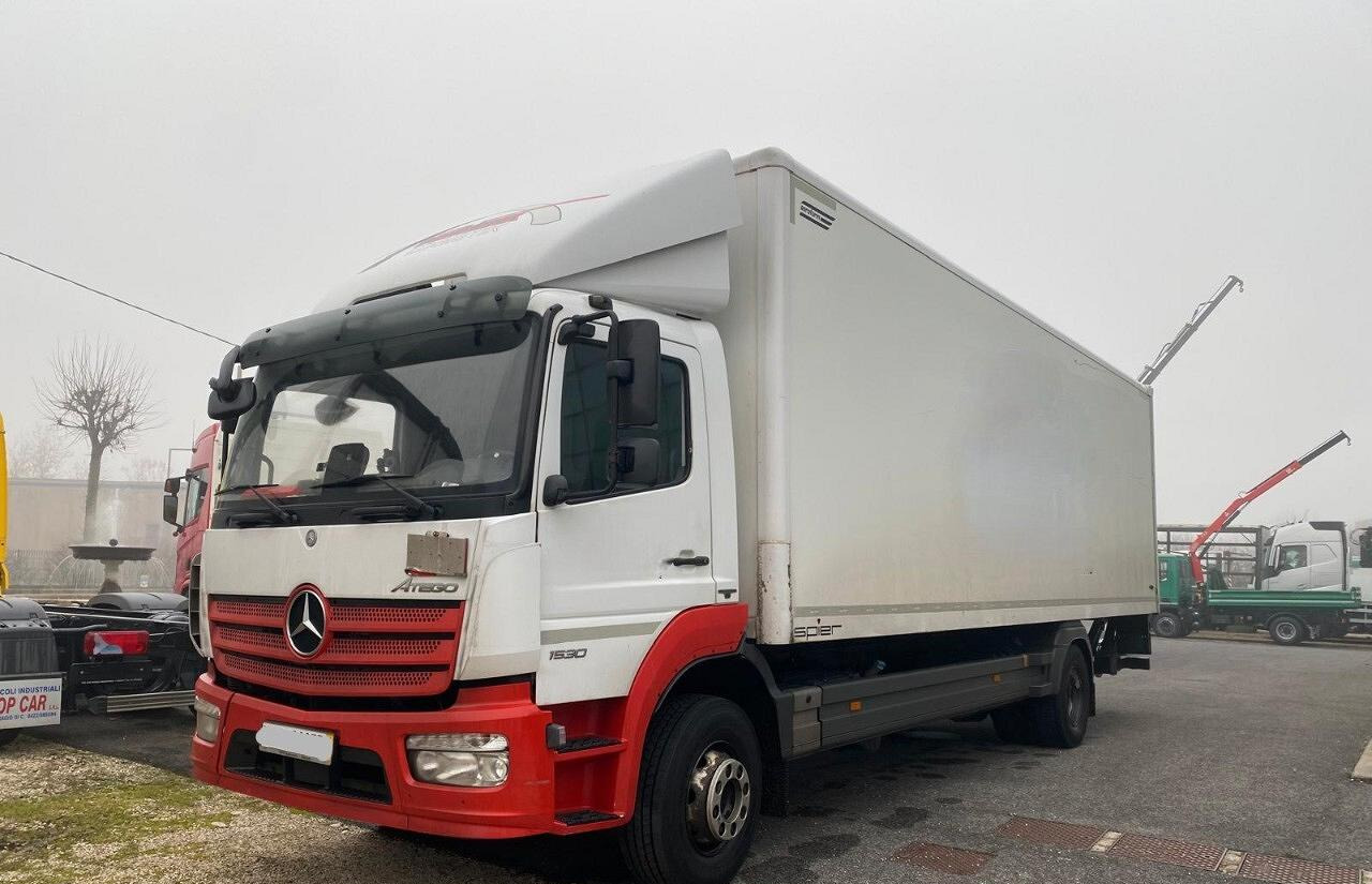 MERCEDES ATEGO 15.30 2016 CASSONE E SPONDA E6 - Kravas automašīna ar slēgto virsbūvi: foto 1 MERCEDES ATEGO 15.30 2016 CASSONE E SPONDA E6 - Kravas automašīna ar slēgto virsbūvi: foto 1