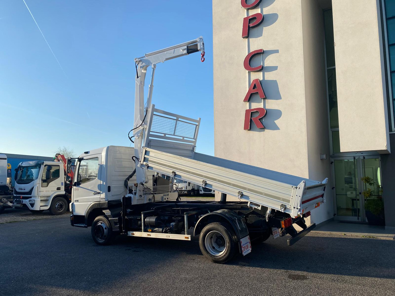 Kravas automašīna pašizgāzējs MERCEDES-BENZ 816 ATEGO: foto 8