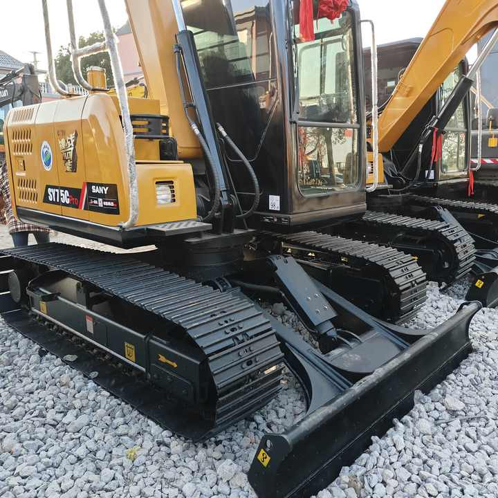 China Brand Used Sany Sy75c Mini Excavator 6ton Crawler Earth Digger Machine for Sale - Mini-ekskavators: foto 4 China Brand Used Sany Sy75c Mini Excavator 6ton Crawler Earth Digger Machine for Sale - Mini-ekskavators: foto 4