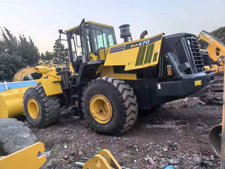 Clearance Used Front Loader Wheel Loader Komatsu WA470-6 Loader Original Paint Superior Performance for Sale - Riteņu iekrāvējs: foto 3 Clearance Used Front Loader Wheel Loader Komatsu WA470-6 Loader Original Paint Superior Performance for Sale - Riteņu iekrāvējs: foto 3