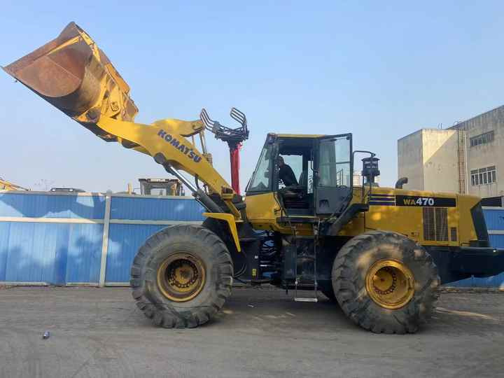 Clearance Used Front Loader Wheel Loader Komatsu WA470-6 Loader Original Paint Superior Performance for Sale - Riteņu iekrāvējs: foto 2 Clearance Used Front Loader Wheel Loader Komatsu WA470-6 Loader Original Paint Superior Performance for Sale - Riteņu iekrāvējs: foto 2