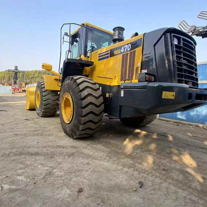 Clearance Used Front Loader Wheel Loader Komatsu WA470-6 Loader Original Paint Superior Performance for Sale - Riteņu iekrāvējs: foto 2 Clearance Used Front Loader Wheel Loader Komatsu WA470-6 Loader Original Paint Superior Performance for Sale - Riteņu iekrāvējs: foto 2