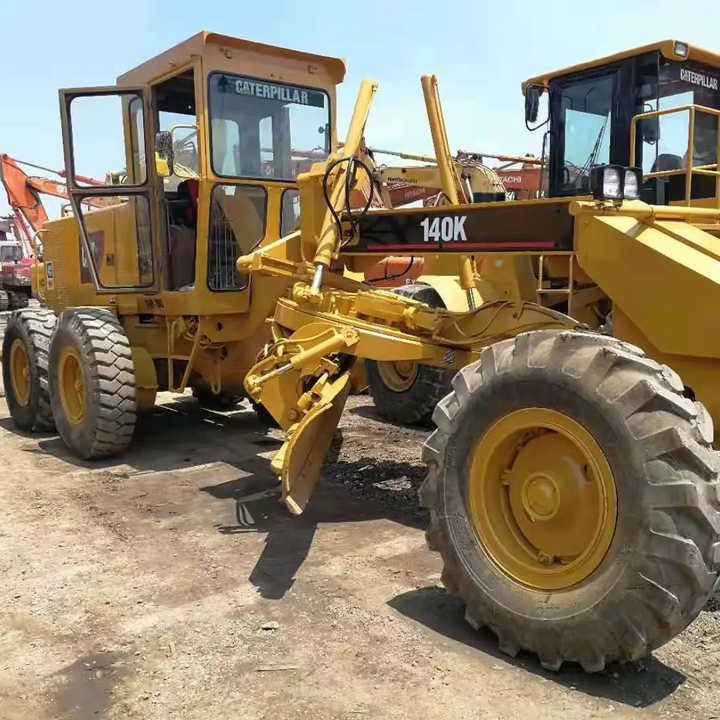 Used Caterpillar CAT 140k Land Road Motor Grader CAT140k Used Grader Cheap Price for Sale - Greiders: foto 1 Used Caterpillar CAT 140k Land Road Motor Grader CAT140k Used Grader Cheap Price for Sale - Greiders: foto 1