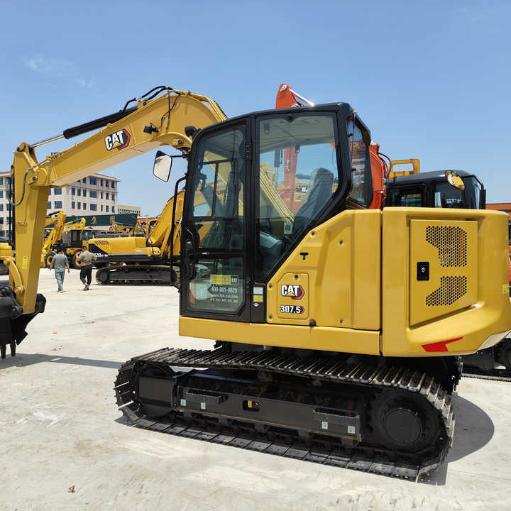 Used Mini Caterpillar 307.5 Excavator in High Quality for Sale - Mini-ekskavators: foto 1 Used Mini Caterpillar 307.5 Excavator in High Quality for Sale - Mini-ekskavators: foto 1