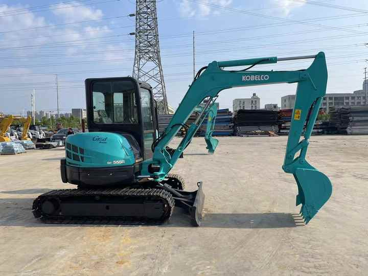 Used Mini Kobelco Sk55 5tons Excavator for Sale Used Construction Machinery Export - Mini-ekskavators: foto 4 Used Mini Kobelco Sk55 5tons Excavator for Sale Used Construction Machinery Export - Mini-ekskavators: foto 4