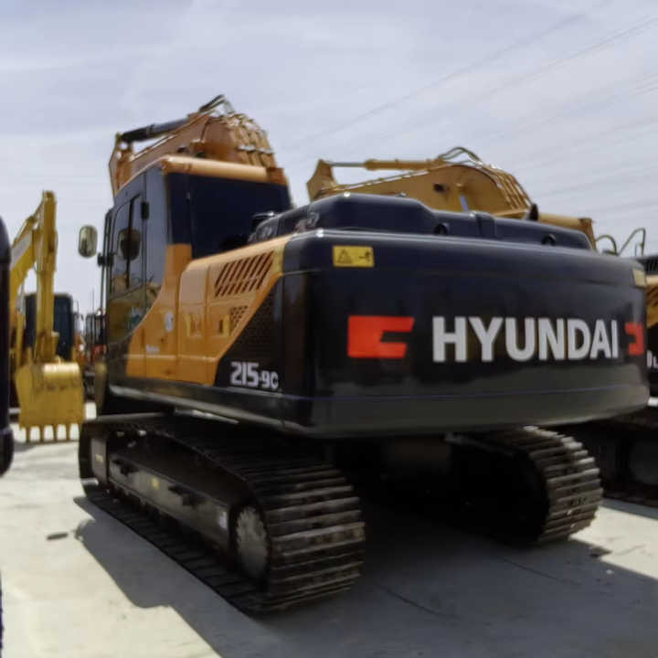 Used hyundai 215-9 Excavator 20tons Excavator for Sale - Kāpurķēžu ekskavators: foto 1 Used hyundai 215-9 Excavator 20tons Excavator for Sale - Kāpurķēžu ekskavators: foto 1