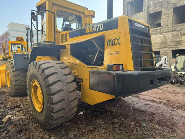 Used komatsu WA470-3 Model Wheel Loader Second Hand Machine Popular Brand Japan komatsu Hydraulic Machinery - Riteņu iekrāvējs: foto 4 Used komatsu WA470-3 Model Wheel Loader Second Hand Machine Popular Brand Japan komatsu Hydraulic Machinery - Riteņu iekrāvējs: foto 4