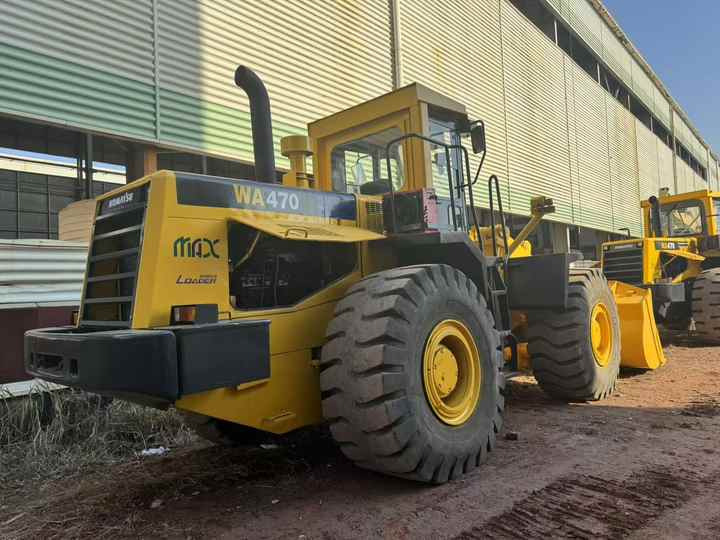 Used komatsu WA470-3 Model Wheel Loader Second Hand Machine Popular Brand Japan komatsu Hydraulic Machinery - Riteņu iekrāvējs: foto 2 Used komatsu WA470-3 Model Wheel Loader Second Hand Machine Popular Brand Japan komatsu Hydraulic Machinery - Riteņu iekrāvējs: foto 2