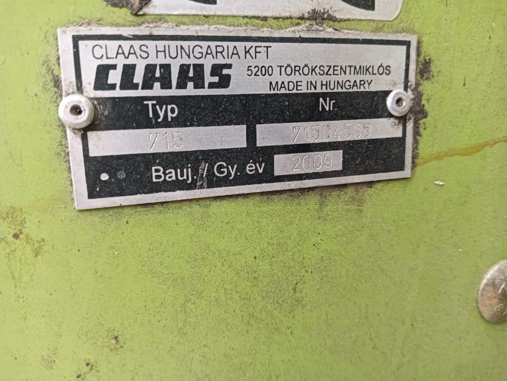 Claas C 750 - Kombainu papildaprīkojums: foto 3 Claas C 750 - Kombainu papildaprīkojums: foto 3