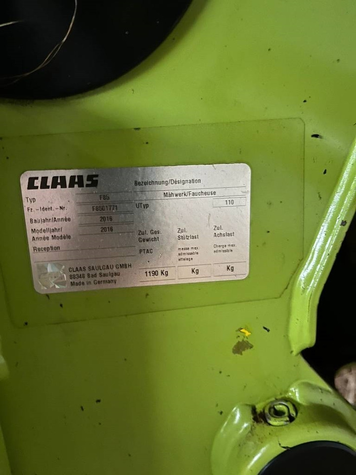 Claas Disco 3200 RC - Pļāvējs: foto 4 Claas Disco 3200 RC - Pļāvējs: foto 4