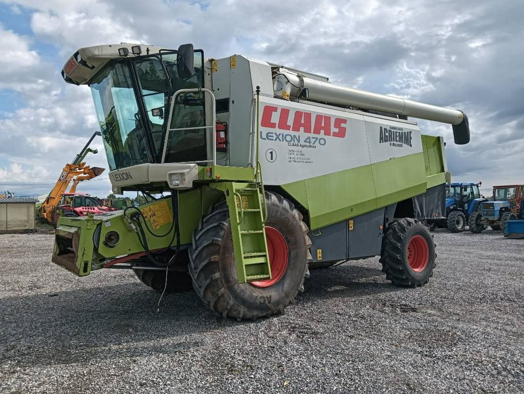Claas Lexion 470 - Labības kombains: foto 1 Claas Lexion 470 - Labības kombains: foto 1