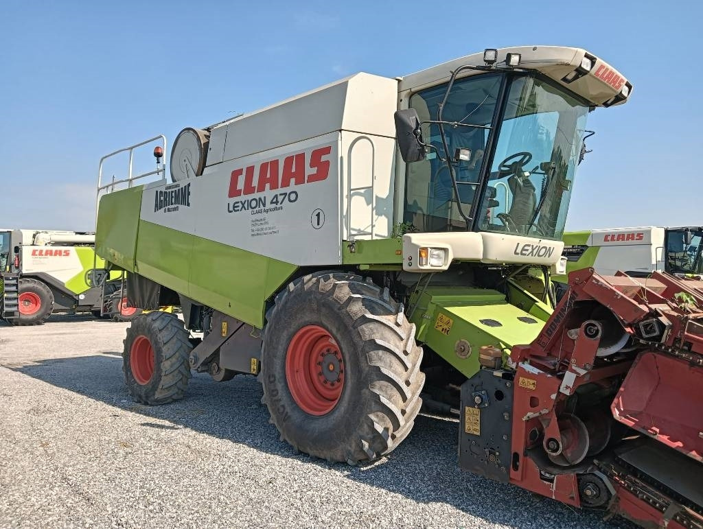 Claas Lexion 470 - Labības kombains: foto 1 Claas Lexion 470 - Labības kombains: foto 1