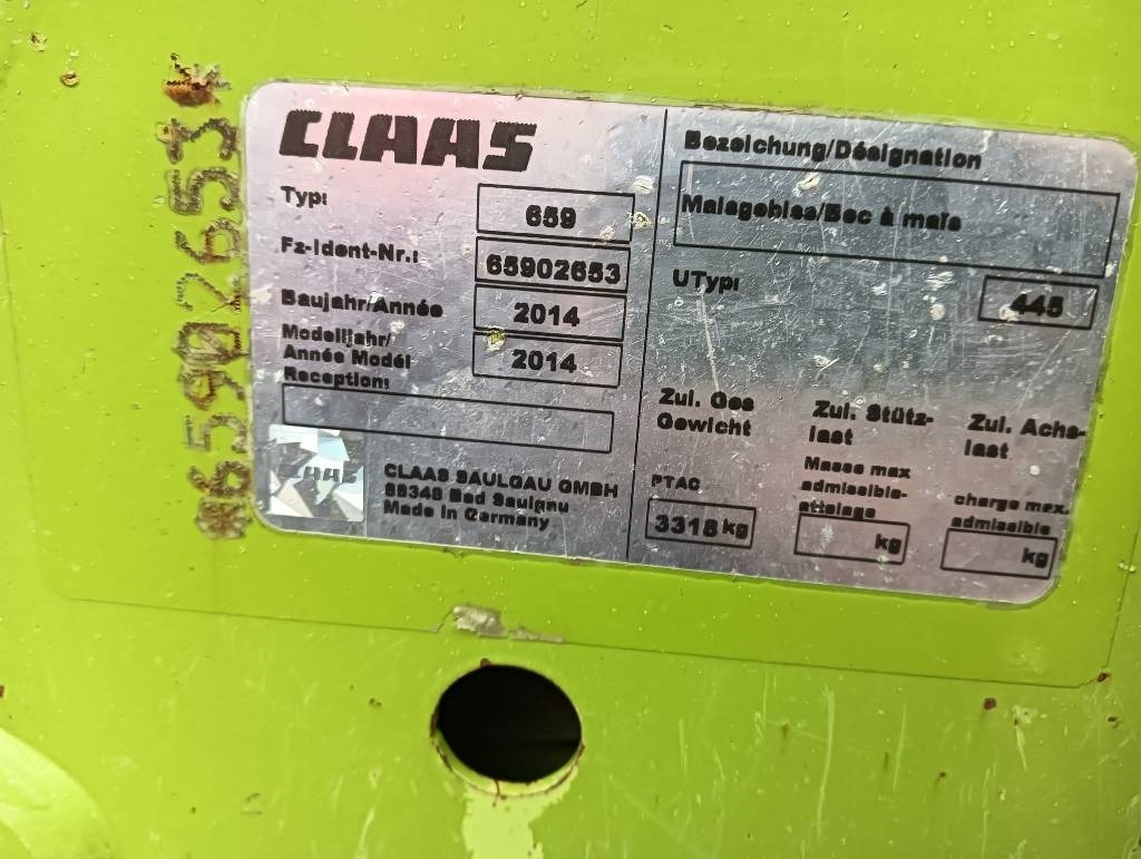Claas ORBIS 750 - Lopbarības kombains: foto 5 Claas ORBIS 750 - Lopbarības kombains: foto 5