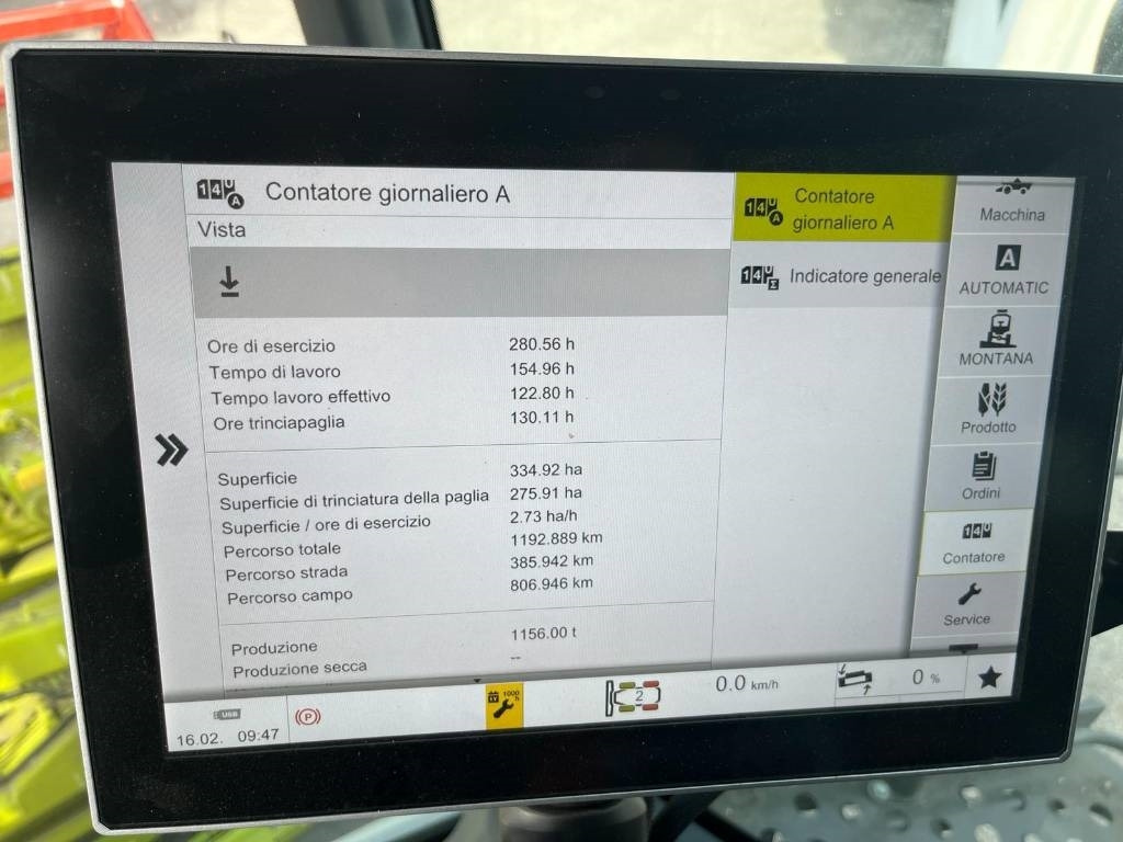 Labības kombains Claas TRION 530 MONTANA: foto 15