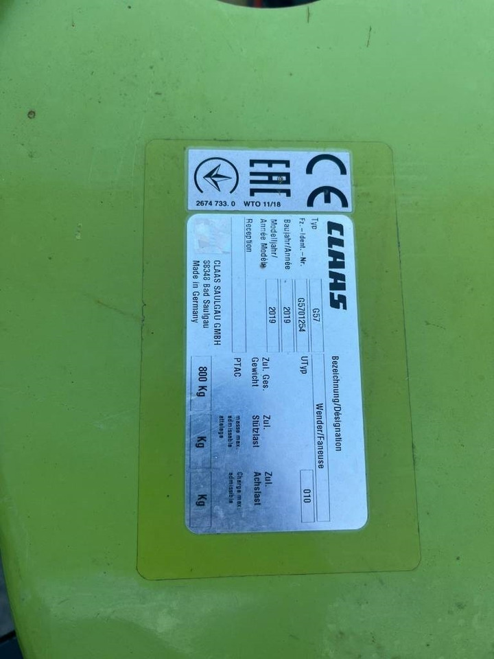 Vālotājs/ Ārdītājs Claas VOLTO 65: foto 6