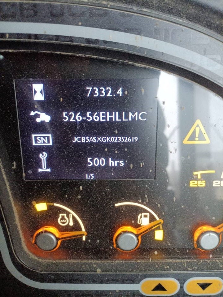 JCB 526-56 Agri - Teleskopiskais iekrāvējs: foto 2 JCB 526-56 Agri - Teleskopiskais iekrāvējs: foto 2