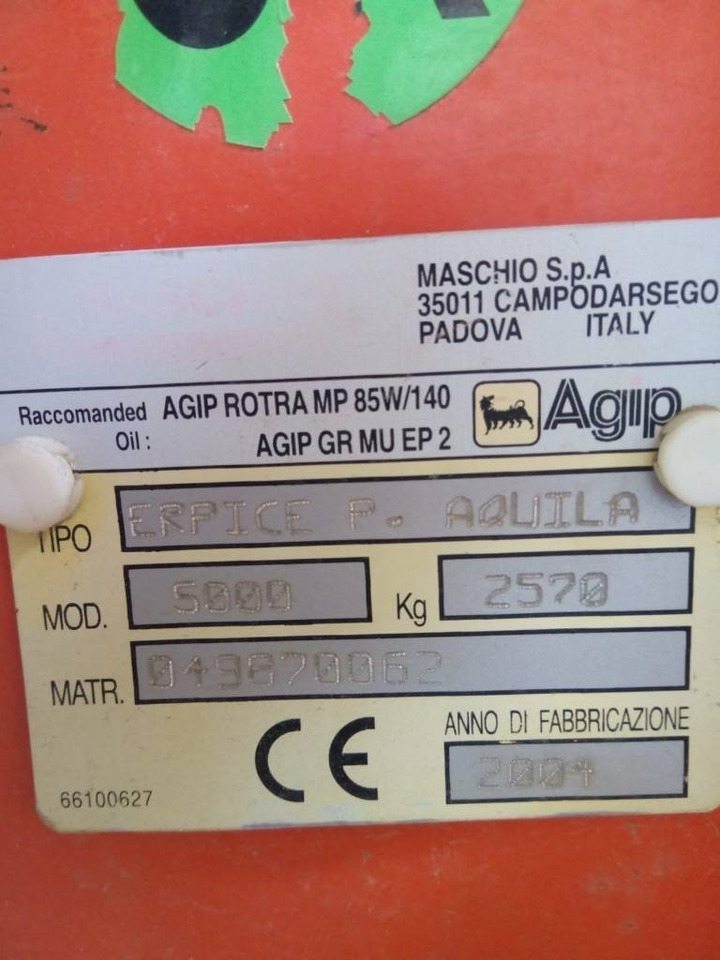 Maschio Aquila 5000 - Ecēša: foto 2 Maschio Aquila 5000 - Ecēša: foto 2