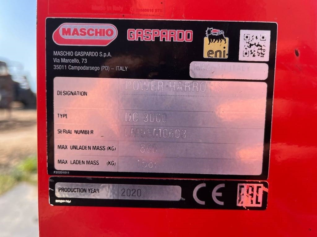 Maschio DC 3000 - Zemes frēze: foto 2 Maschio DC 3000 - Zemes frēze: foto 2