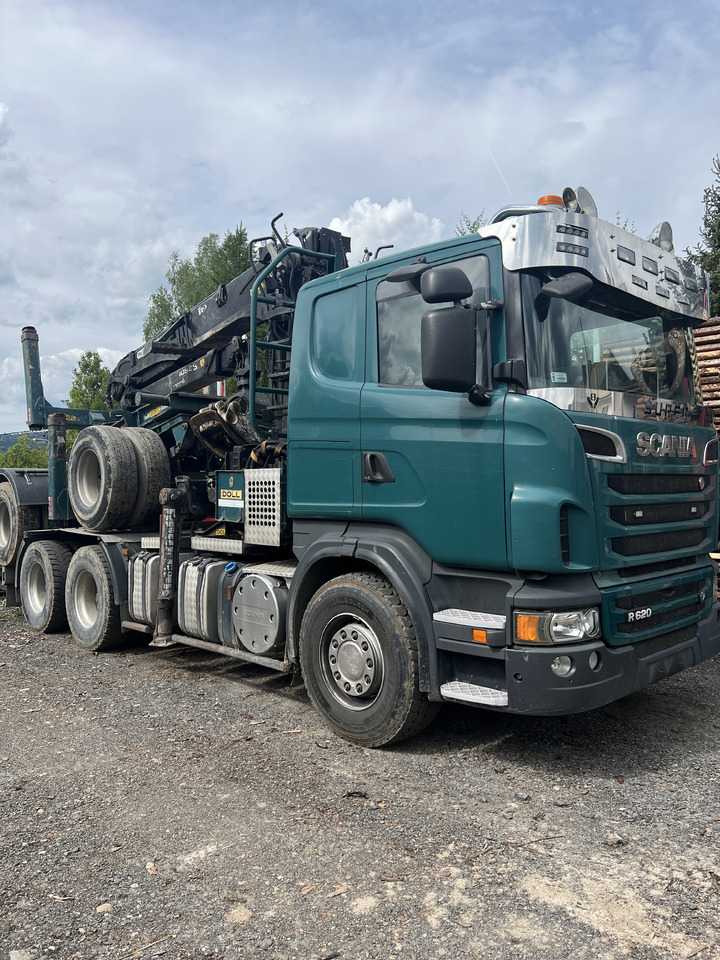 SCANIA R620 - Kokvedējs, Kravas auto ar manipulatoru: foto 4 SCANIA R620 - Kokvedējs, Kravas auto ar manipulatoru: foto 4