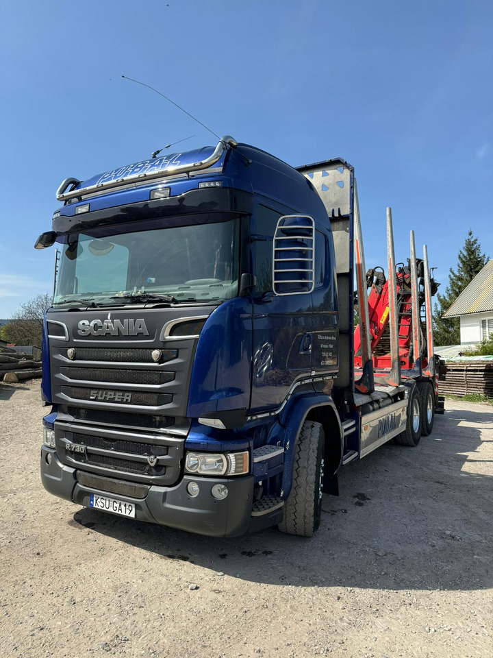 SCANIA R730 - Kokvedējs, Kravas auto ar manipulatoru: foto 5 SCANIA R730 - Kokvedējs, Kravas auto ar manipulatoru: foto 5