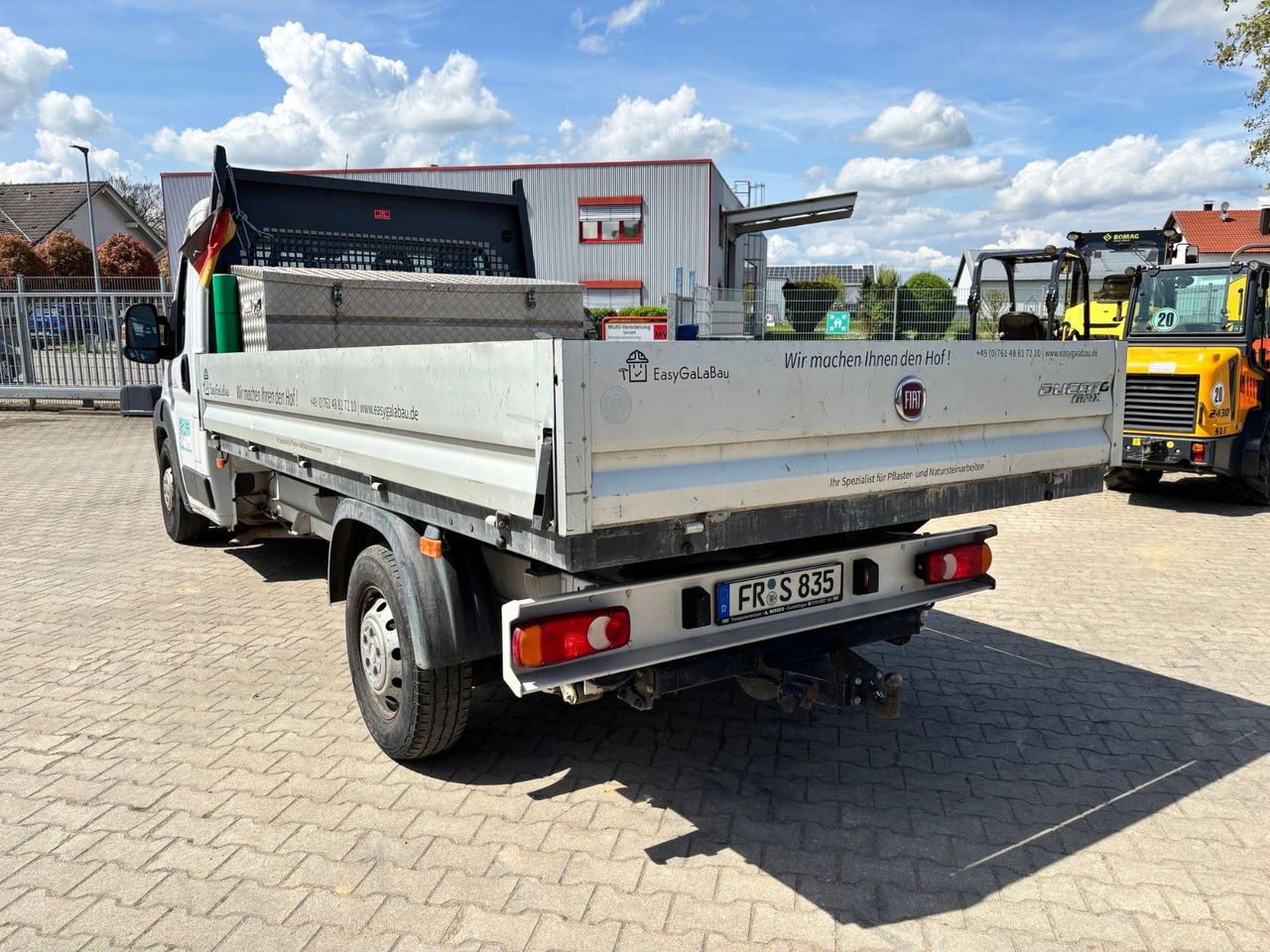 Fiat Ducato Pritsche - Automašīna ar kravas platformu: foto 3 Fiat Ducato Pritsche - Automašīna ar kravas platformu: foto 3