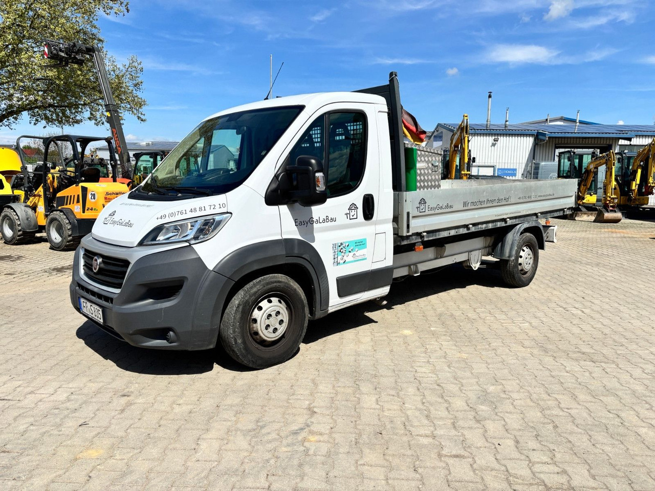 Fiat Ducato Pritsche - Automašīna ar kravas platformu: foto 1 Fiat Ducato Pritsche - Automašīna ar kravas platformu: foto 1