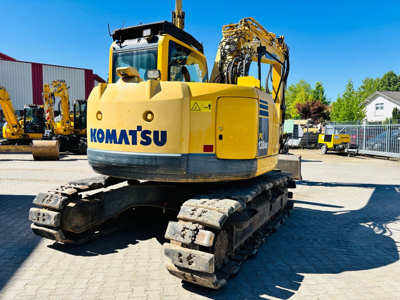 Komatsu PC138US-8 - Kāpurķēžu ekskavators: foto 2 Komatsu PC138US-8 - Kāpurķēžu ekskavators: foto 2