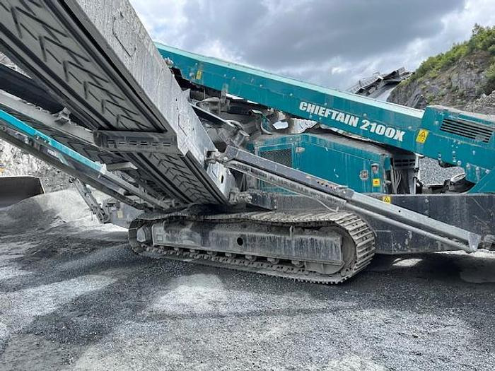 2018 Powerscreen Chieftain 2100x - Sijātājs: foto 1 2018 Powerscreen Chieftain 2100x - Sijātājs: foto 1