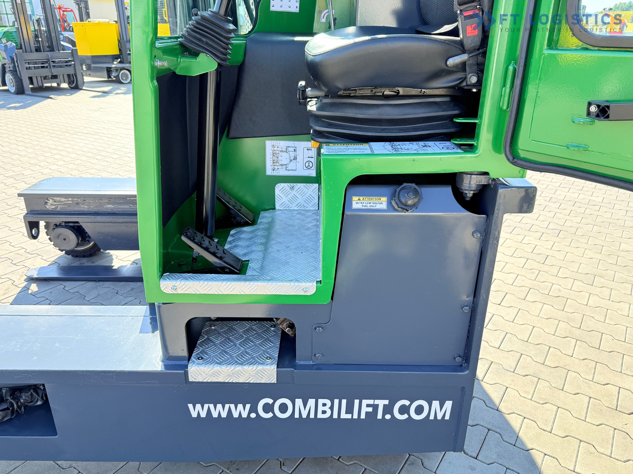 Četru pušu autokrāvējs COMBILIFT C3000 / DUPLEX - 4100MM / DIESEL / FREE LIFT / CABIN / LIKE NEW: foto 5
