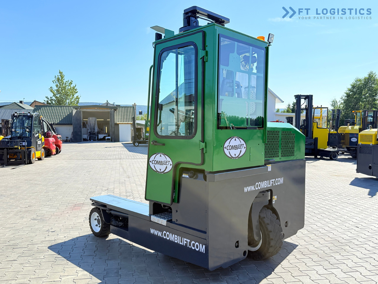 Četru pušu autokrāvējs COMBILIFT C3000 / DUPLEX - 4100MM / DIESEL / FREE LIFT / CABIN / LIKE NEW: foto 14