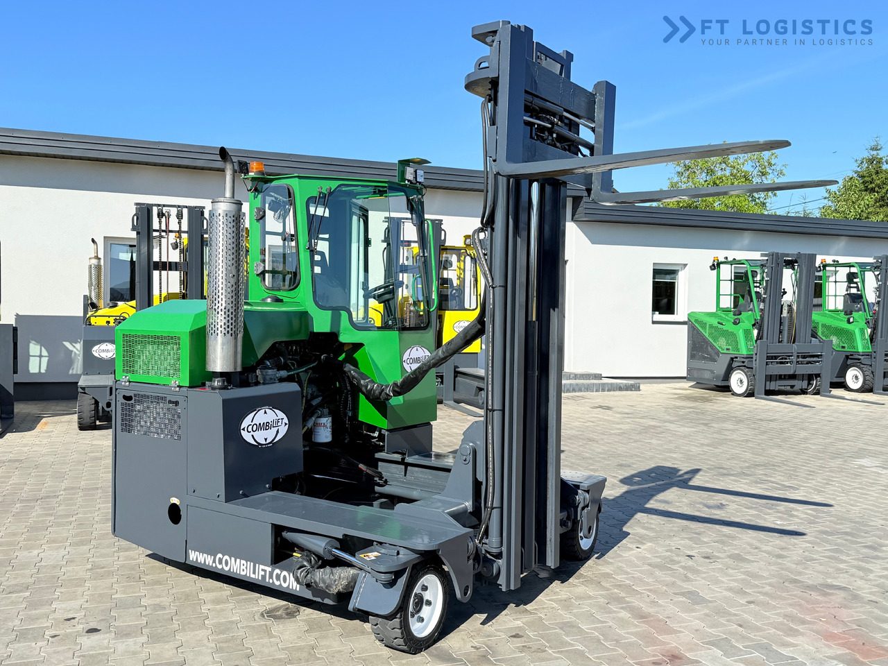 Četru pušu autokrāvējs COMBILIFT C3000 / DUPLEX - 4100MM / DIESEL / FREE LIFT / CABIN / LIKE NEW: foto 27