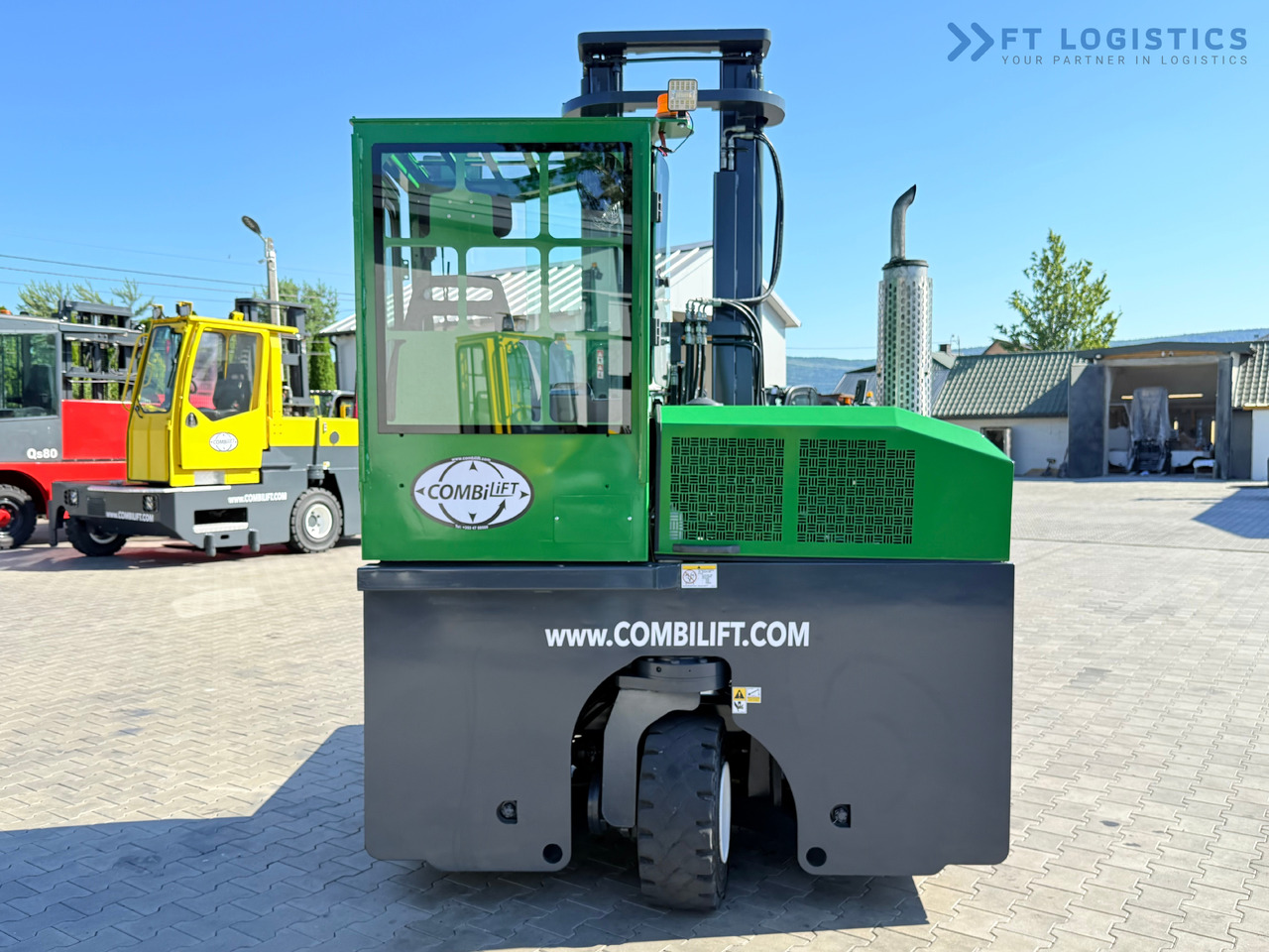 Četru pušu autokrāvējs COMBILIFT C3000 / DUPLEX - 4100MM / DIESEL / FREE LIFT / CABIN / LIKE NEW: foto 15