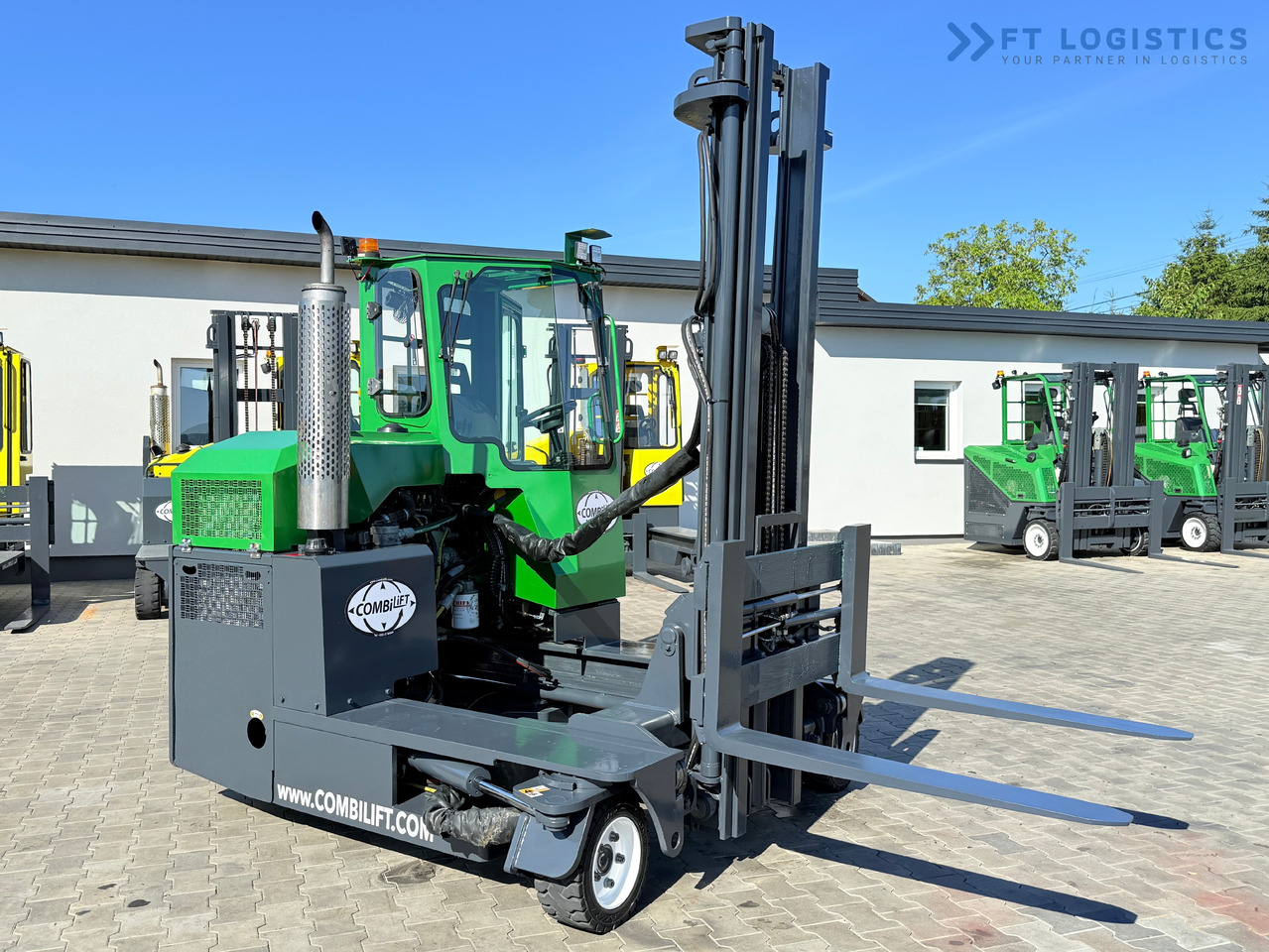 Četru pušu autokrāvējs COMBILIFT C3000 / DUPLEX - 4100MM / DIESEL / FREE LIFT / CABIN / LIKE NEW: foto 20