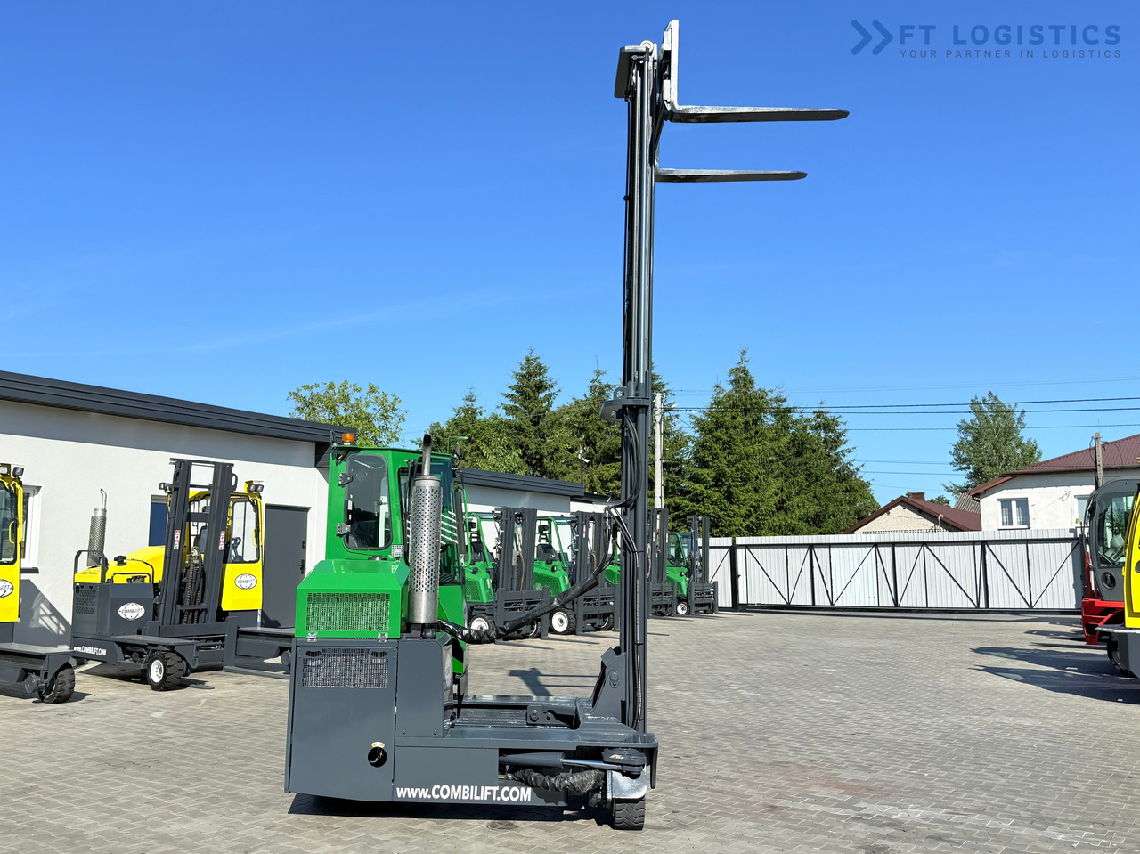 Četru pušu autokrāvējs COMBILIFT C3000 / DUPLEX - 4100MM / DIESEL / FREE LIFT / CABIN / LIKE NEW: foto 36
