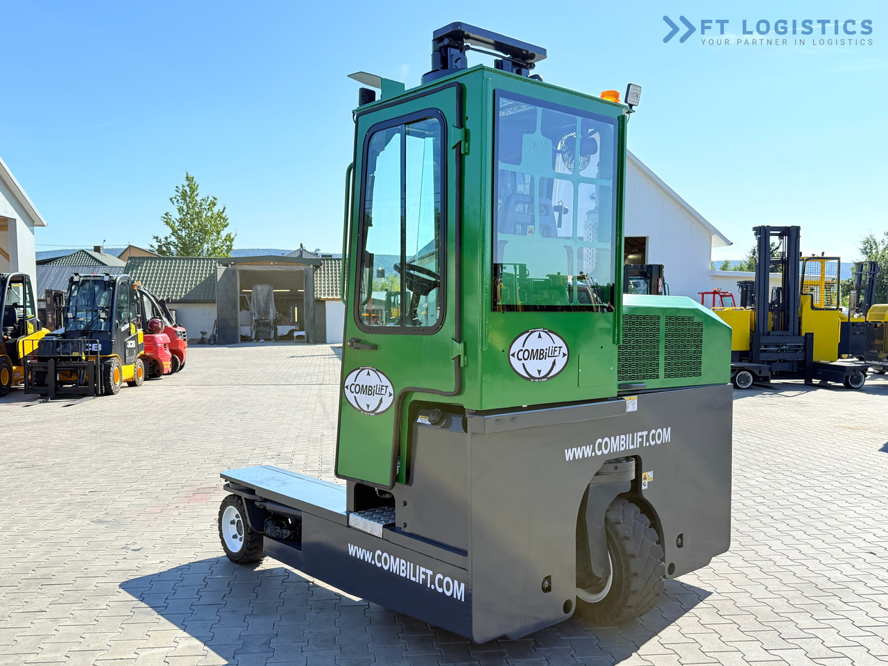 Četru pušu autokrāvējs COMBILIFT C3000 / DUPLEX - 4100MM / DIESEL / FREE LIFT / CABIN / LIKE NEW: foto 13