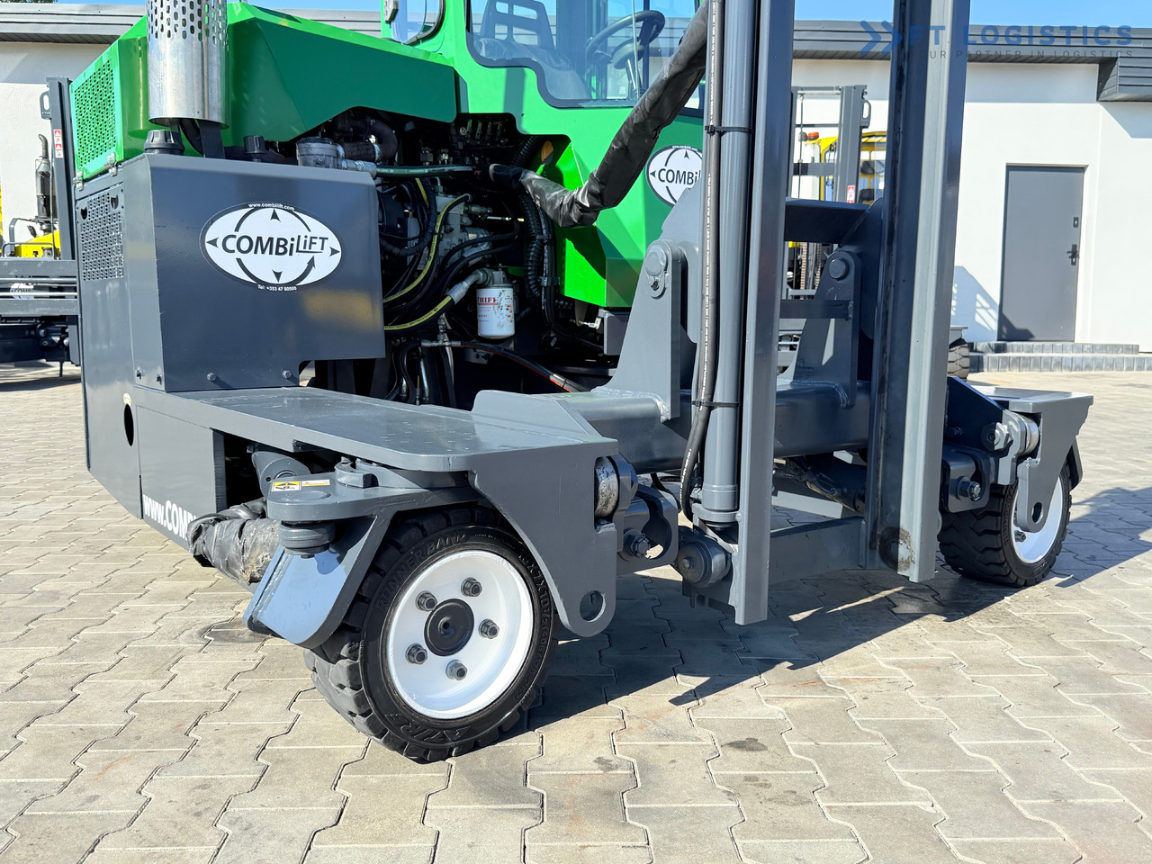 Četru pušu autokrāvējs COMBILIFT C3000 / DUPLEX - 4100MM / DIESEL / FREE LIFT / CABIN / LIKE NEW: foto 39