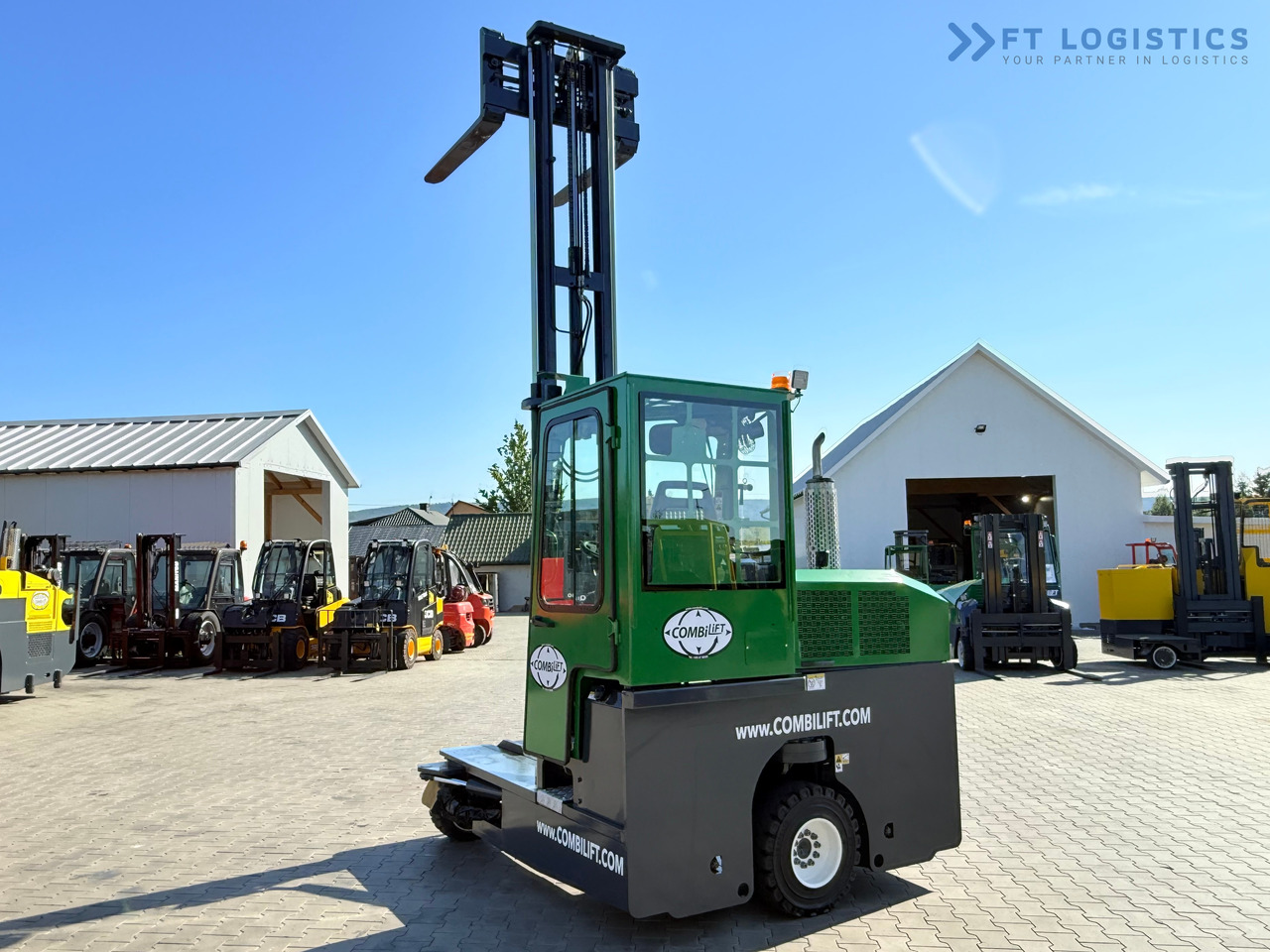 Četru pušu autokrāvējs COMBILIFT C3000 / DUPLEX - 4100MM / DIESEL / FREE LIFT / CABIN / LIKE NEW: foto 34