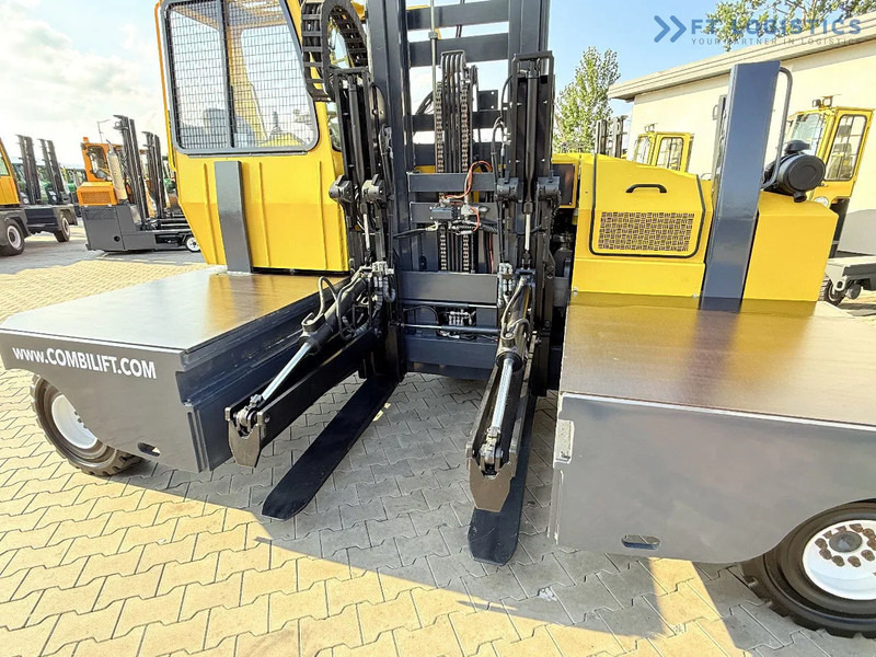 Combilift C6000SR / DUPLEX / 4200MM / LOAD CLAMP ON FORKS / FREE LIFT / DIESEL / POSITIONER / NEW TIRES / LIKE NEW / Wide range of four-wa - Četru pušu autokrāvējs: foto 4 Combilift C6000SR / DUPLEX / 4200MM / LOAD CLAMP ON FORKS / FREE LIFT / DIESEL / POSITIONER / NEW TIRES / LIKE NEW / Wide range of four-wa - Četru pušu autokrāvējs: foto 4