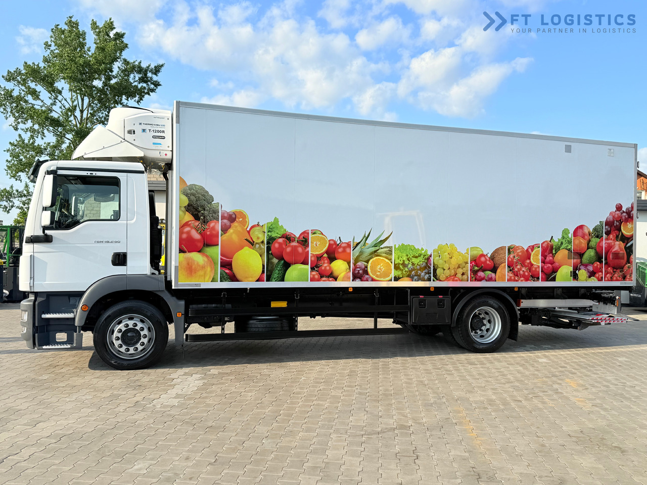 MAN TGM 18.290 / THERMOKING T-1200R / BI-TEMPERATURE / 19 PALLETS / 90% TYRES / EXCELLENT CONDITION / DHOLLANDIA TAIL LIFT / SIDE DOOR / PAYLOAD 8,220 KG - Kravas automašīna refrižerators: foto 3 MAN TGM 18.290 / THERMOKING T-1200R / BI-TEMPERATURE / 19 PALLETS / 90% TYRES / EXCELLENT CONDITION / DHOLLANDIA TAIL LIFT / SIDE DOOR / PAYLOAD 8,220 KG - Kravas automašīna refrižerators: foto 3