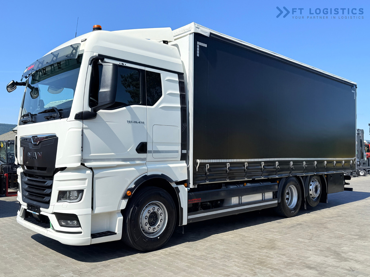 MAN TGX 26.470 / 19 Pallets / Steering Axle / 15 Ton Payload / Retarder / Excellent Condition - Kravas automašīna ar tentu: foto 3 MAN TGX 26.470 / 19 Pallets / Steering Axle / 15 Ton Payload / Retarder / Excellent Condition - Kravas automašīna ar tentu: foto 3