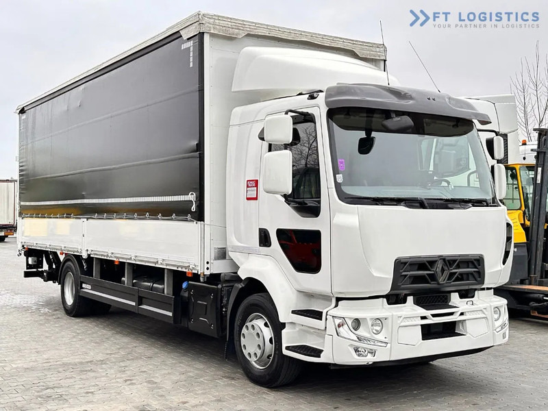 Kravas automašīna ar tentu Renault Midlum 250 Renault D 250 / AUTOMATIC / 4X2 / 18 PALLETS / TAIL LIFT / SIDE BOARDS / curtainsider truck: foto 8