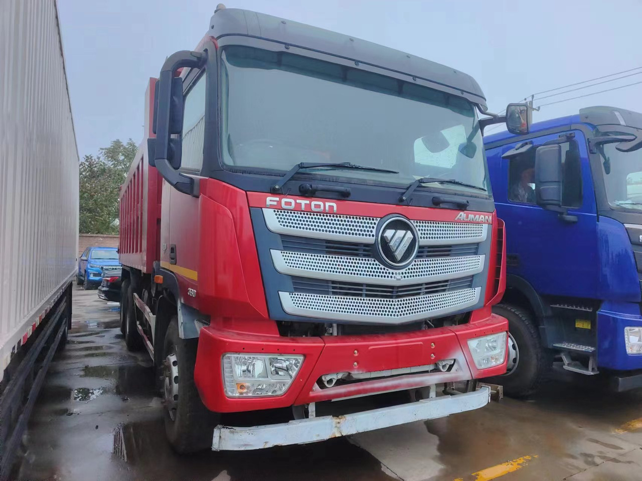 Auman Auman 6*4  dump truck - Kravas automašīna pašizgāzējs: foto 4 Auman Auman 6*4  dump truck - Kravas automašīna pašizgāzējs: foto 4