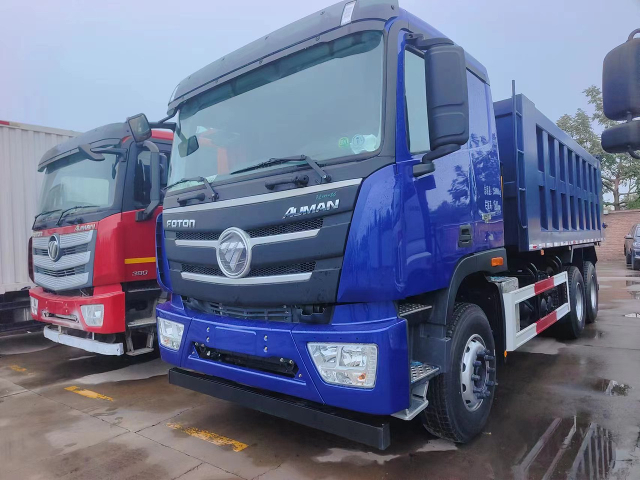 Auman Auman 6*4  dump truck - Kravas automašīna pašizgāzējs: foto 2 Auman Auman 6*4  dump truck - Kravas automašīna pašizgāzējs: foto 2
