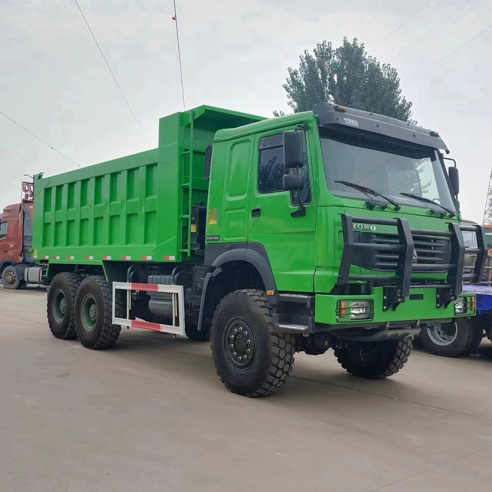 HOWO375 6*6 dump truck - Kravas automašīna pašizgāzējs: foto 3 HOWO375 6*6 dump truck - Kravas automašīna pašizgāzējs: foto 3